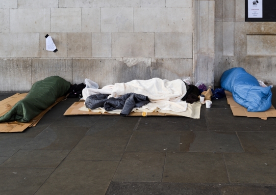 There were around 8,000 rough sleepers officially recorded in the 2016 Census, but that is just one small form of what can be deemed 'homelessness'. Image from Shutterstock