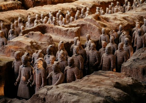 Emerging technologies enabled the Emperor Qinshihuang's Mausoleum Site Museum to undertake meticulous restoration tasks. Image: Shutterstock