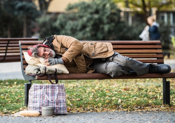 Homelessness has clearly spread to regional and rural Australia. Photo: Shutterstock.