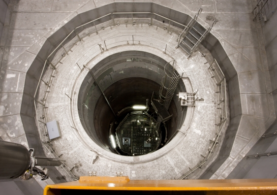 View into the reactor pressure vessel of Zwentendorf Nuclear Power Plant. Image: Shutterstock