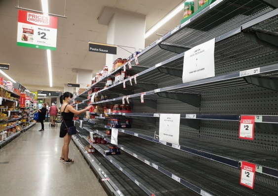 Research findings revealed that Australia was one of the most affected countries by panic buying and experienced widespread shortages of essential goods throughout March 2020. Photo: Shutterstock