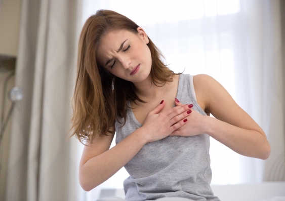 Women have heart attacks too, so why don’t we see this on TV? Image from Shutterstock
