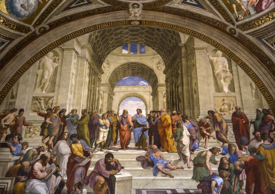 The School of Athens. Vatican Museum. Photo: Shutterstock