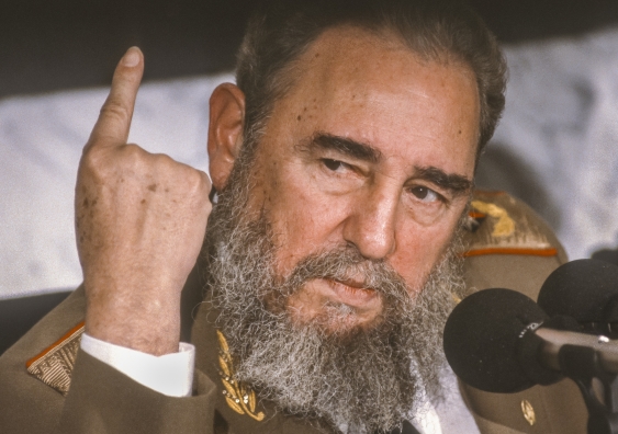 Fidel castro. Photo: Shutterstock