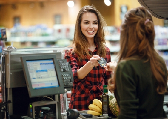 Shops checkouts are predicted to disappear this decade. Customers will be able to take what they want and walk out, with payment done automatically. Image from Shutterstock