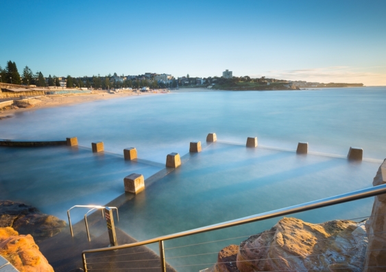 Ocean pools, like this one at Coogee in Sydney, are a familiar sight in New South Wales. But they aren't nearly as common elsewhere. Image from Shutterstock