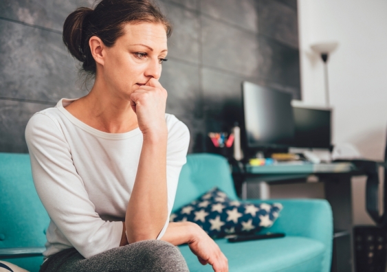 The coronavirus pandemic has increased levels of anxiety due to new, emotionally-tinged decisions people have been forced to face. Image from Shutterstock