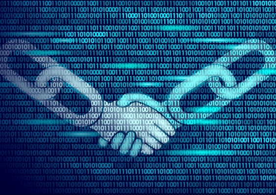 Blockchain is a database that is jointly managed by a distributed set of participants. Image from Shutterstock