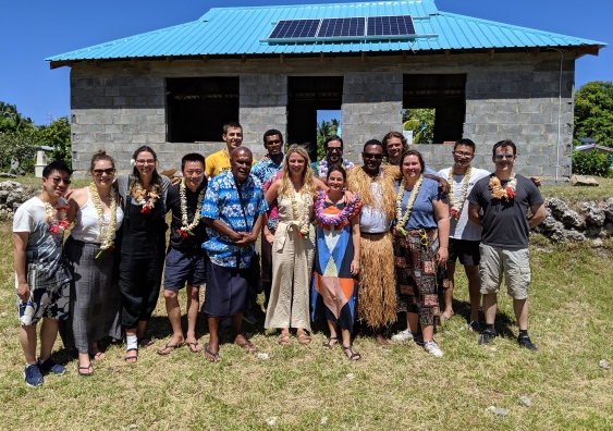 A group of UNSW students were challenged with designing a solar system that is technically and financially sustainable for remote villages in Fiji.