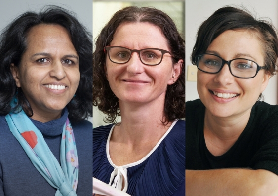UNSW 2019 Superstars of STEM: Dr Beena Ahmed, Dr Bianca Capra and Dr Kalinda Griffiths.