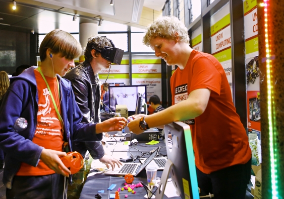 Experience virtual reality at UNSW Open Day on Saturday 3 September.
