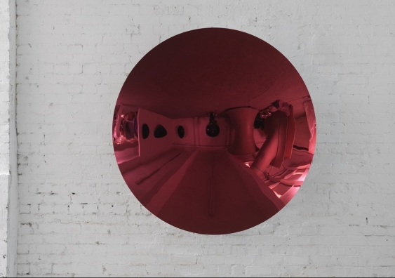 Anish Kapoor, Untitled, 2011. Stainless steel, 154 x 154 x 37 cm. © the artist, image courtesy the artist and Lisson Gallery, London