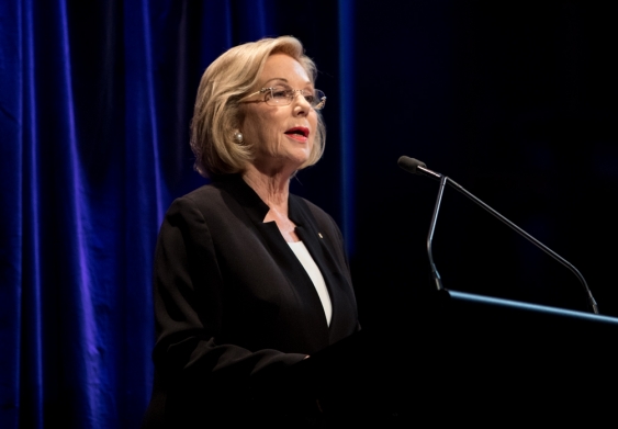 Ita Buttrose AO, OBE hosted the memorial service