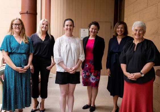 A photo of participants of the Pathways to Politics Program for Women.