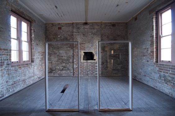 Former isolation cells in Bethel building at Parramatta Girls Home, 2014. Photo: Lucy Parakhina