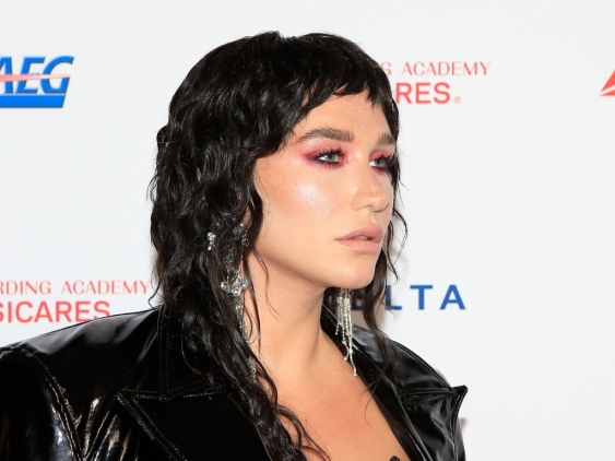 Artist Kesha at the 2020 MusiCares at the Los Angeles Convention Center on January 24, 2020 in Los Angeles.