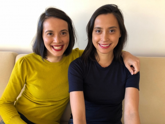 UNSW Business School MBA student Frances Atkins (right) and her sister Naomi Vowels (left) founded two start-ups, GoodGivs and givvable together.jpg