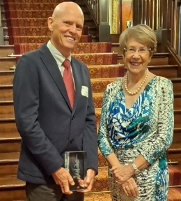 David Eldridge and Governor Margaret Beazley