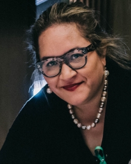 Professor Megan Davis at the Uluru Constitutional Convention in 2017