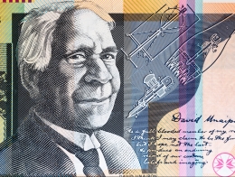 Image of David Unaipon on $50 note