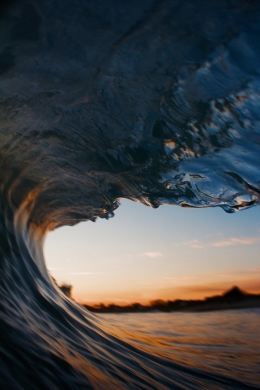 Pi in ocean wave