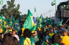brazil protesters on the streets asking for federal intervention after lula election