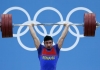 Romanian weightlifter at the Olympic Gamers