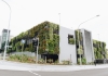 Manly vale carpark with greenery using Junglefy’s innovative rotating Breathing Walls.
