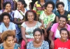 a group of smiling community health volunteers in Papua New Guinea