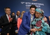 India’s minister of commerce Piyush Goyal and WTO director-general Ngozi Okonjo-Iweala