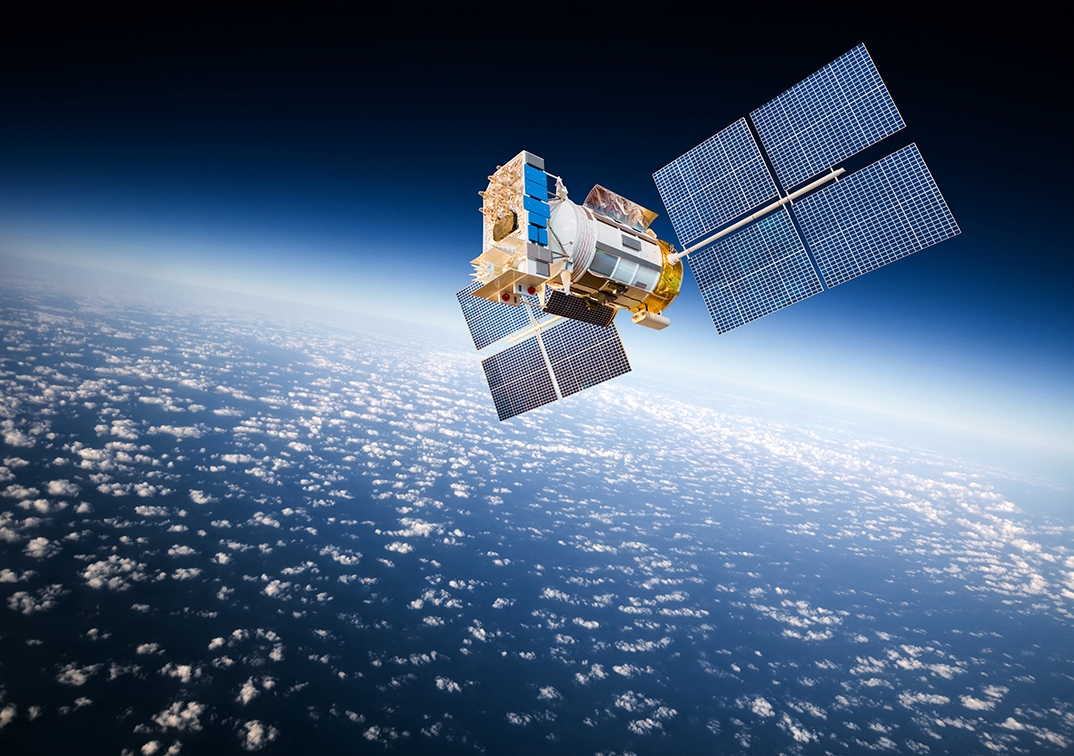 Satellite GPS signals can provide a snapshot of the sea and terrestrial conditions by the way they are reflected from the earth&#039;s surface. Picture: Shutterstock
