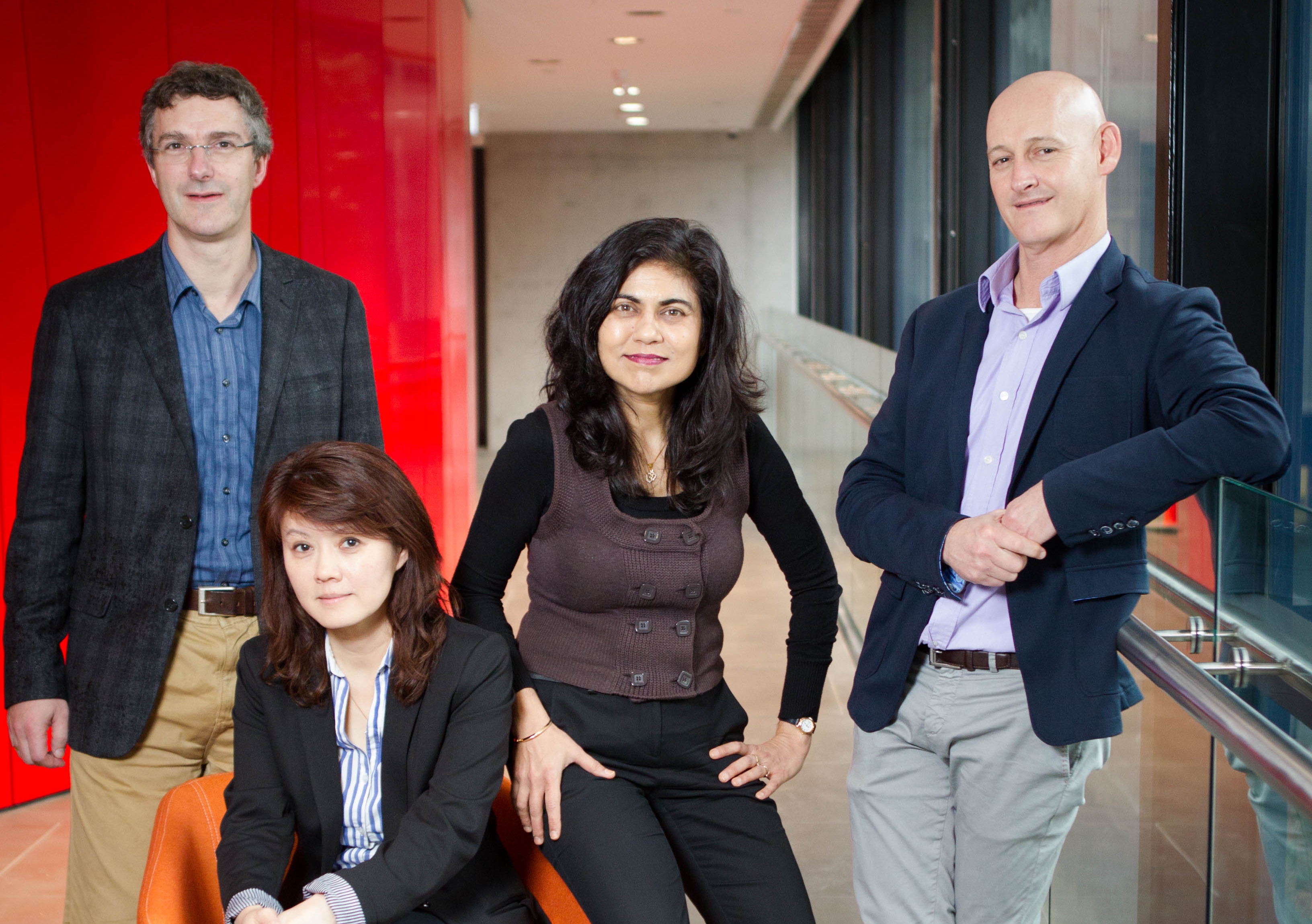 Engineering heavyweights: Christoph Arns, Rose Amal, Veena Sahajwalla and Nigel Lovell - among the seven UNSW academics named in the annual Top 100 Most Influential Engineers in Australia list.