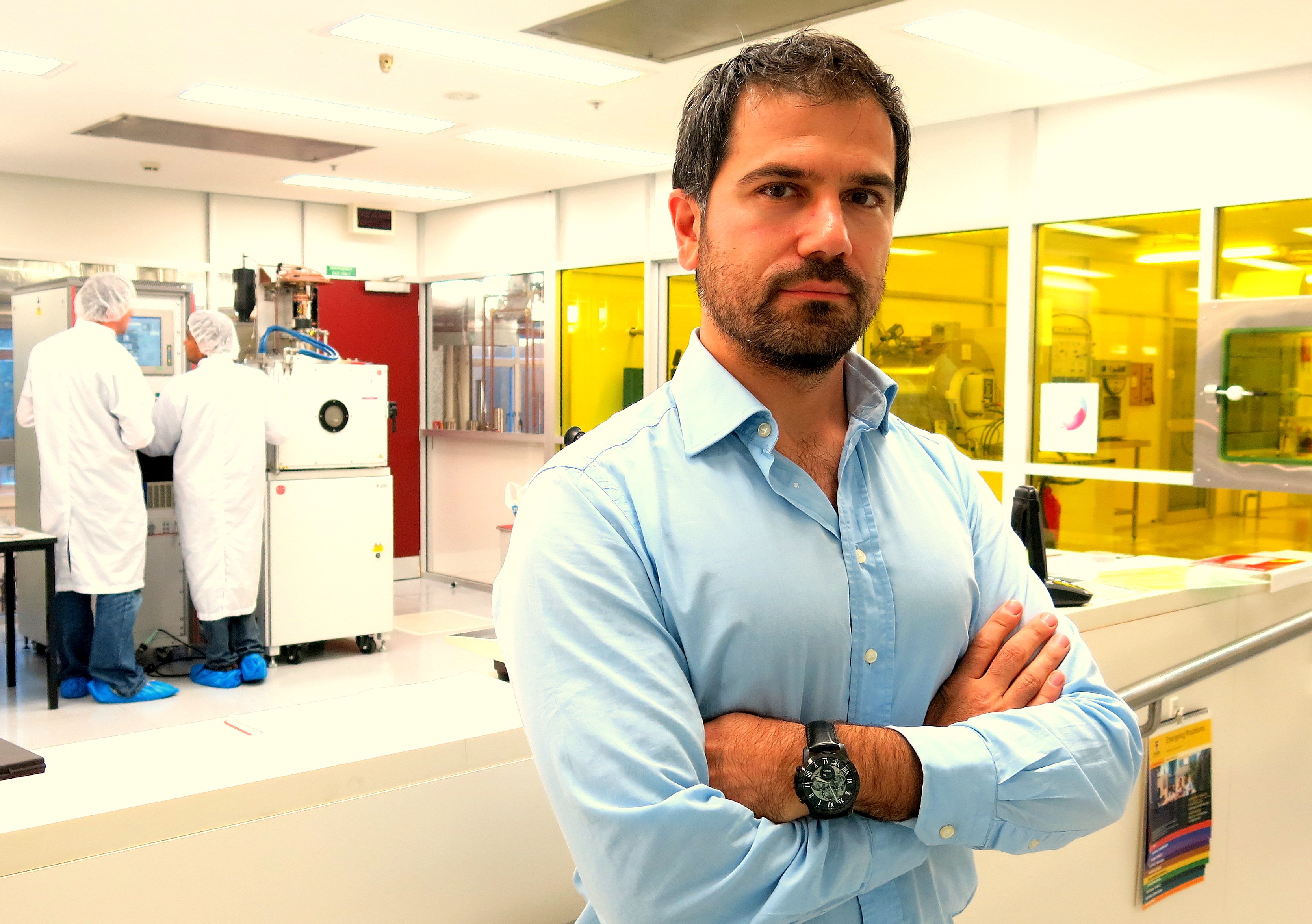 Dr Alessandro Rossi, winner of the 2015 National Measurement Institute Prize