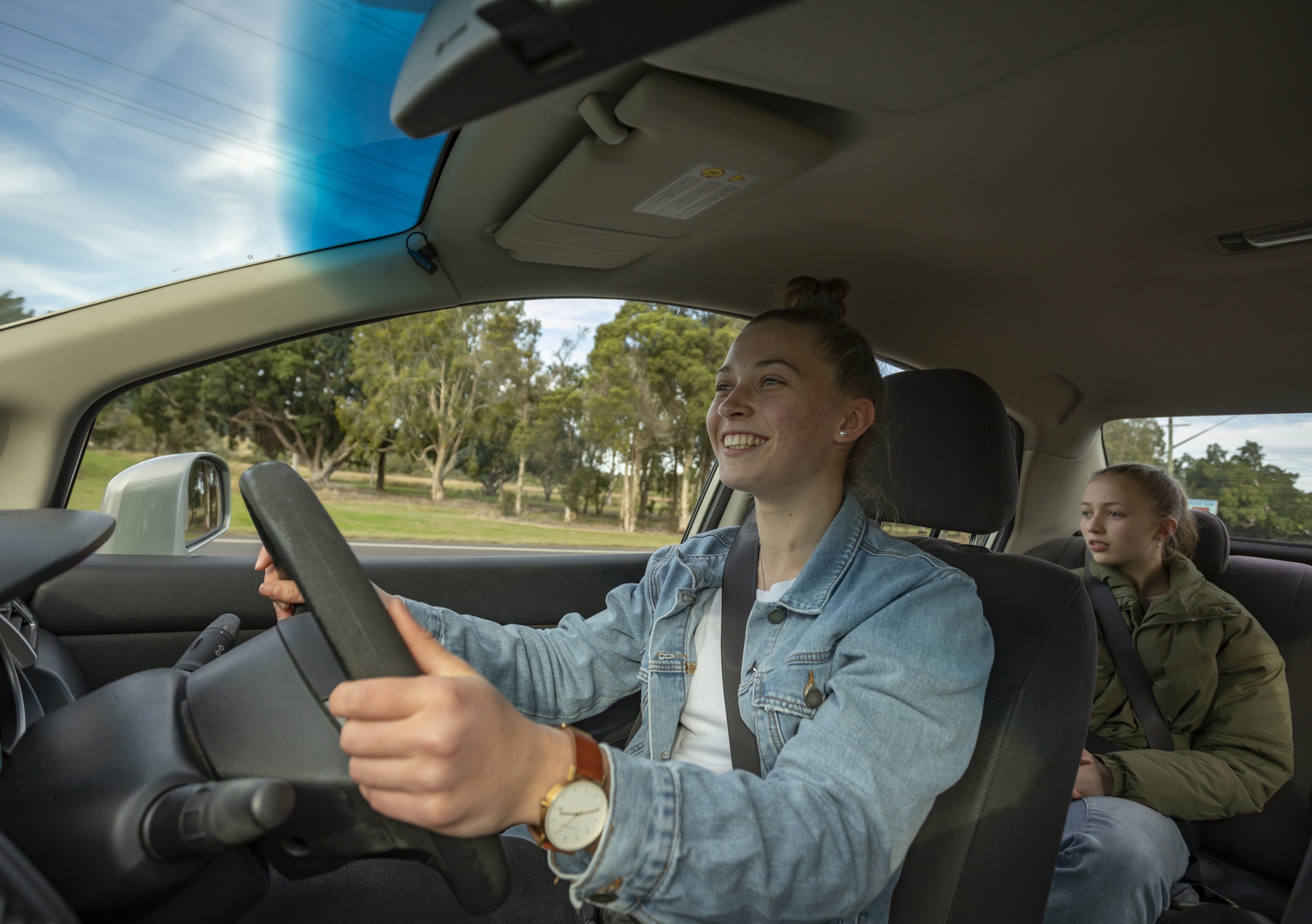 Young drivers respond to verbal feedback about their driving better than they do to written feedback or technology. Photo: Getty Images