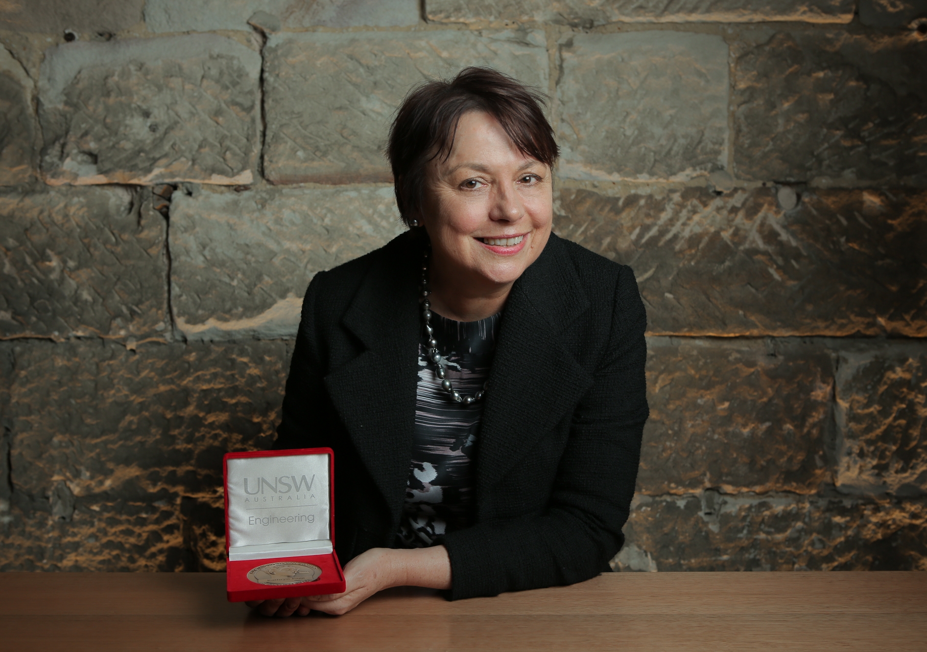 Kathryn Fagg, winner of the 2017 Ada Lovelace Medal for Outstanding Woman Engineer. Photo: Maja Baska/UNSW