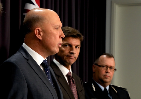 Peter Dutton became Minister for Home Affairs in July 2017. Source: Wikimedia/Commonwealth of Australia