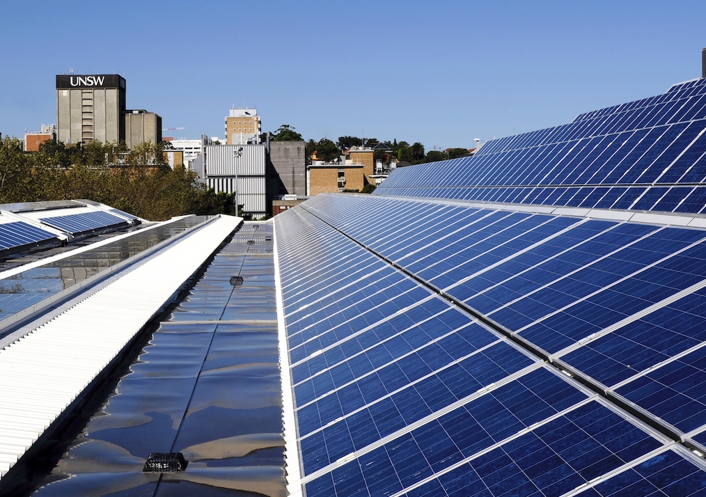UNSW continues to lead in solar PV research. Photo: UNSW Archives.